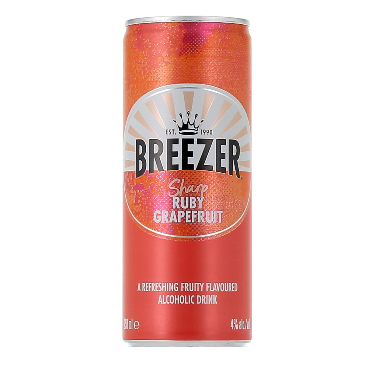 Bacardi Breezer Ruby Grapefruit Cl 25