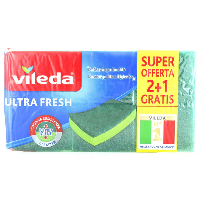 Vileda Abrasiva Ultra Ultra Fresh 2+1