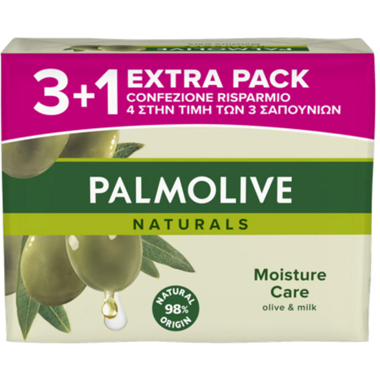 Palmolive Sapone Solido 90 Grx 4Pz