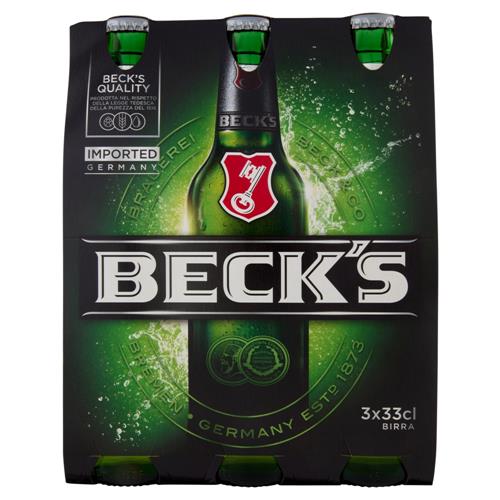 Birra Beck's Per 3 Cl 33