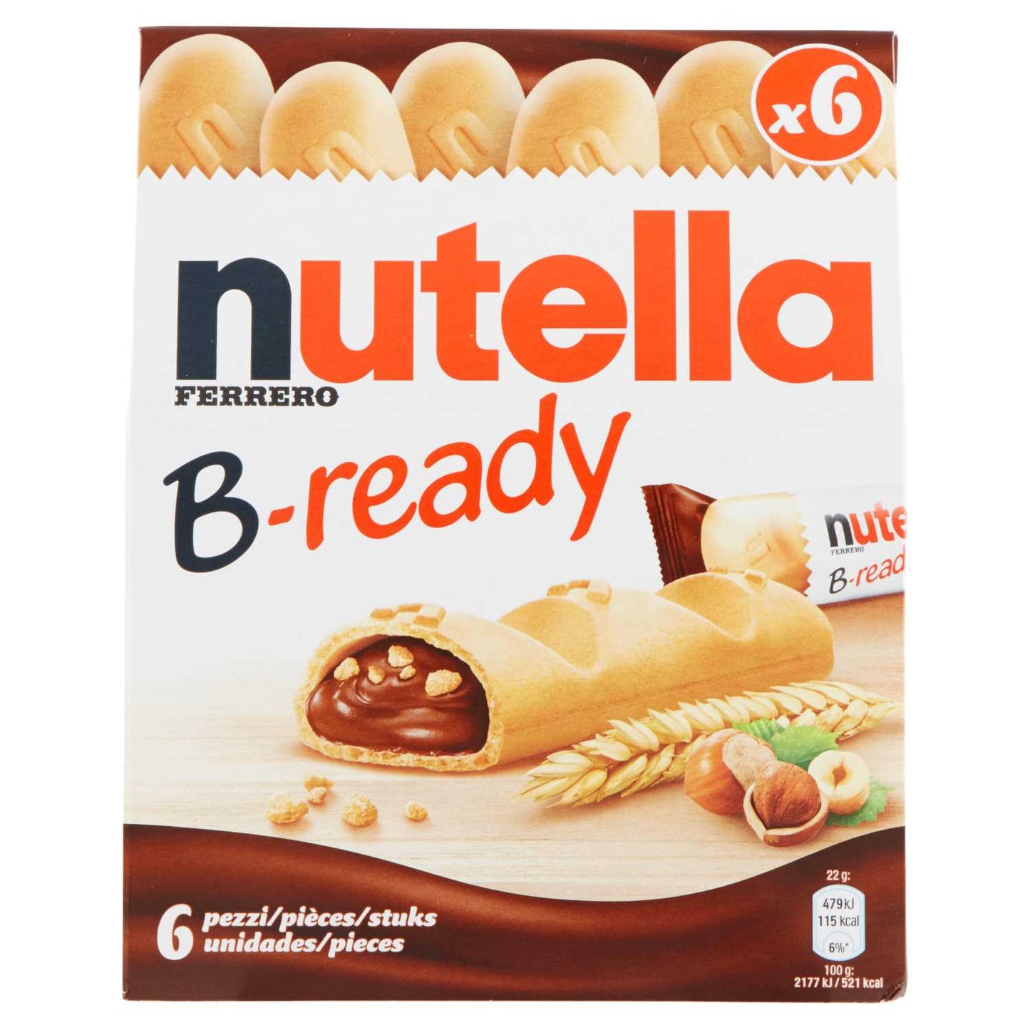 Nutella Bready T.6 Gr.132