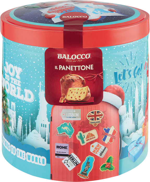 BALOCCO PANETTONE LATTA GR 750