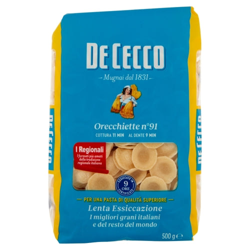 De Cecco Orecchiette N.91 Gr 500
