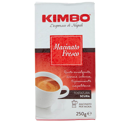 Kimbo Caffè Macinato Fresco Gr 250