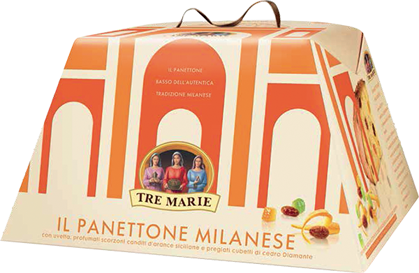 TRE MARIE PANETTONE MILANESE ASTUCCIO KG 1