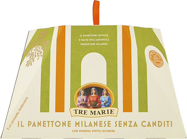 TRE MARIE PANETTONE SENZA CANDITI KG 1