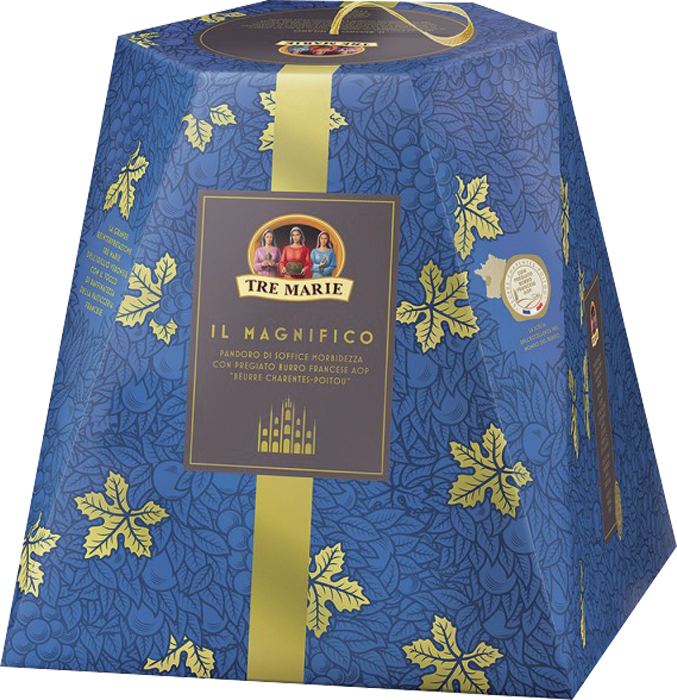 TRE MARIE PANDORO CLASSICOMAGNIFICO ASTUCCIO 1 KG