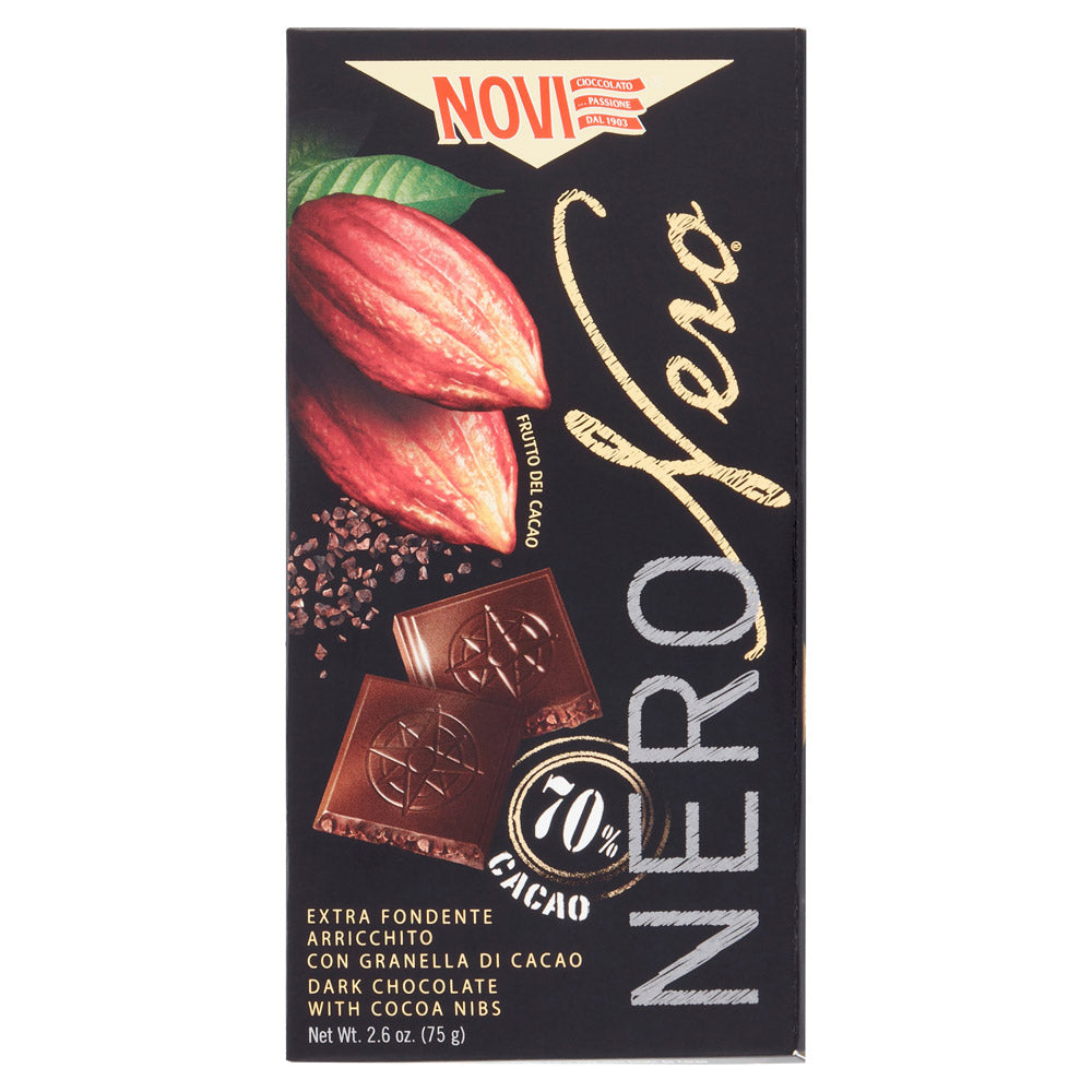 Novi Tavoletta Nero Nero Granella Cacao Gr 75