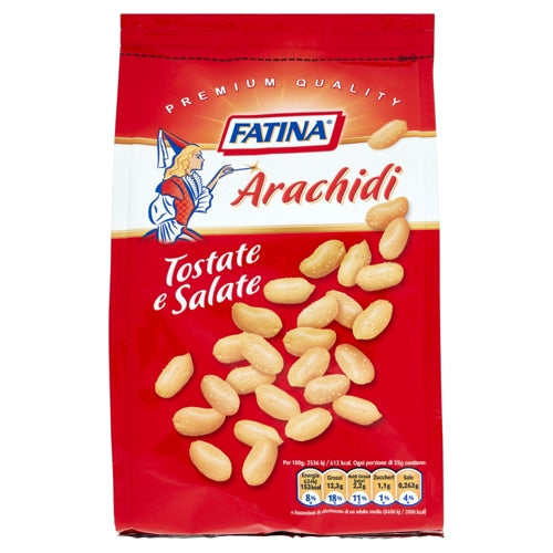 Fatina Arachidi Busta Sgusciate Tostate Salate Gr 500