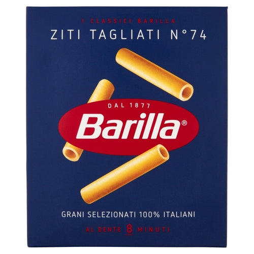 Barilla Ziti Tagliati N.74 Astuccio Gr 500