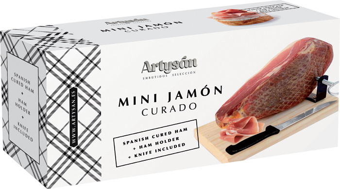 JAMON SERRANO MINI CONFEZIONE REGALO KG 1