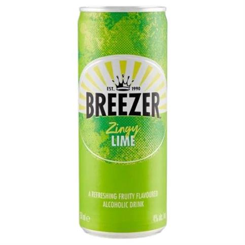 Bacardi Breezer Lime Cl 25