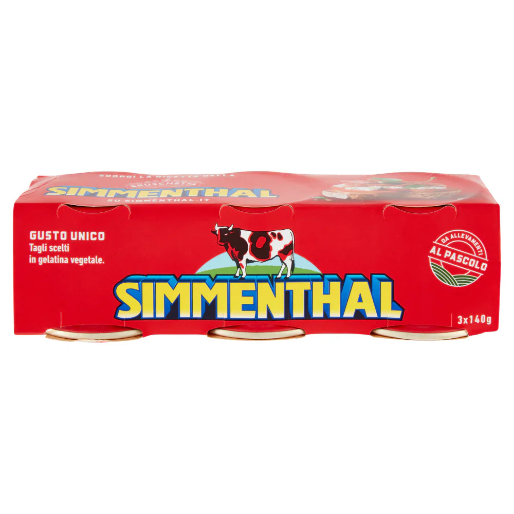 Simmenthal Carne In Scatola Gr 140X3