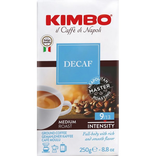 Kimbo Caffè Decaffeinato Gr 250