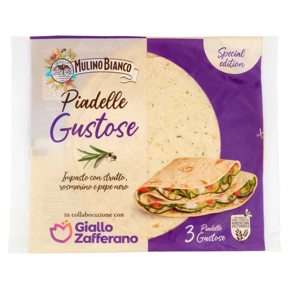 Mulino Bianco Piadelle Gustose Gr.330