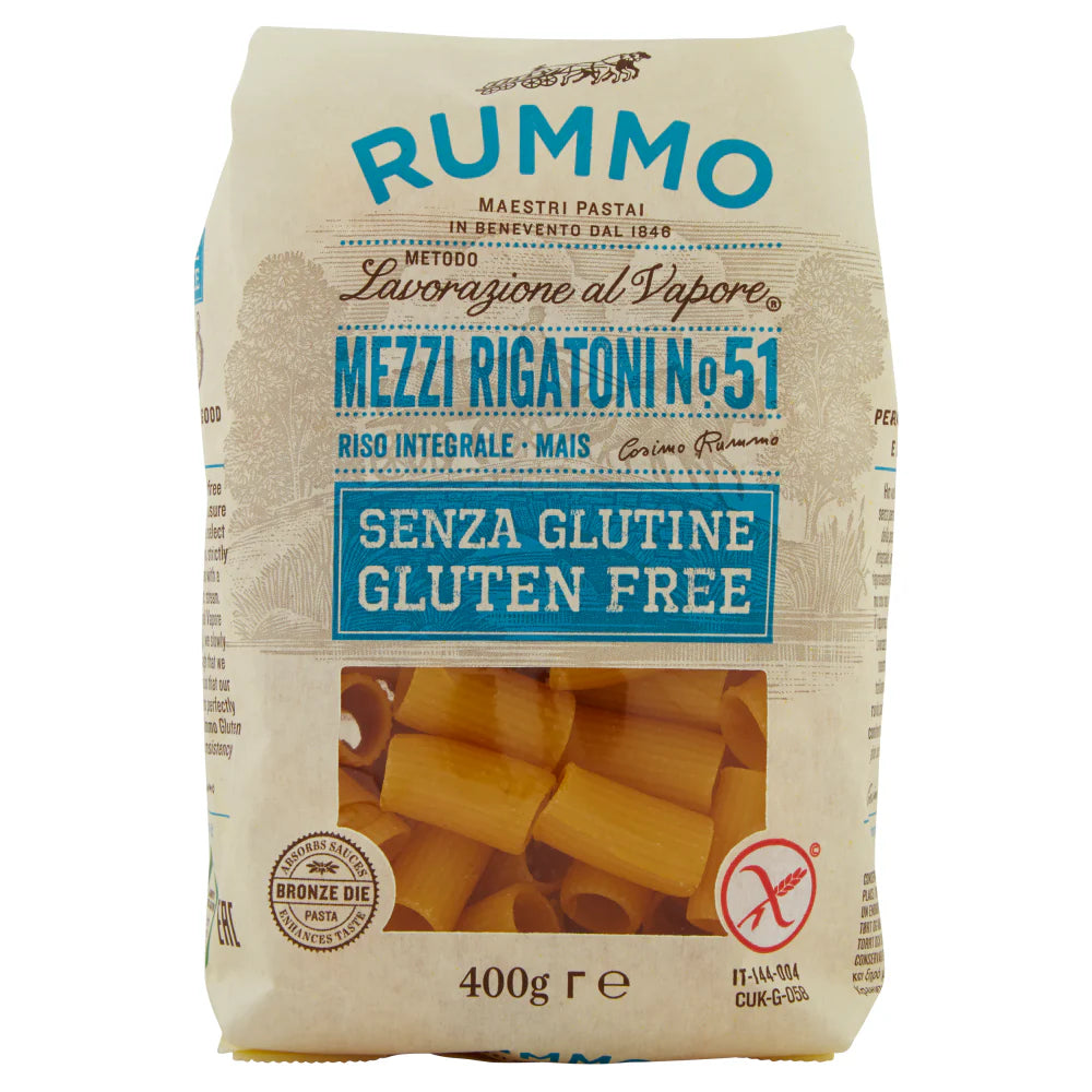 Rummo Mezzi Rigatoni Senza Glutine N.51