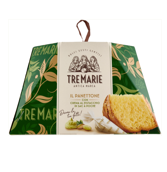 Tre Marie Panettone Pistacchio Gr950