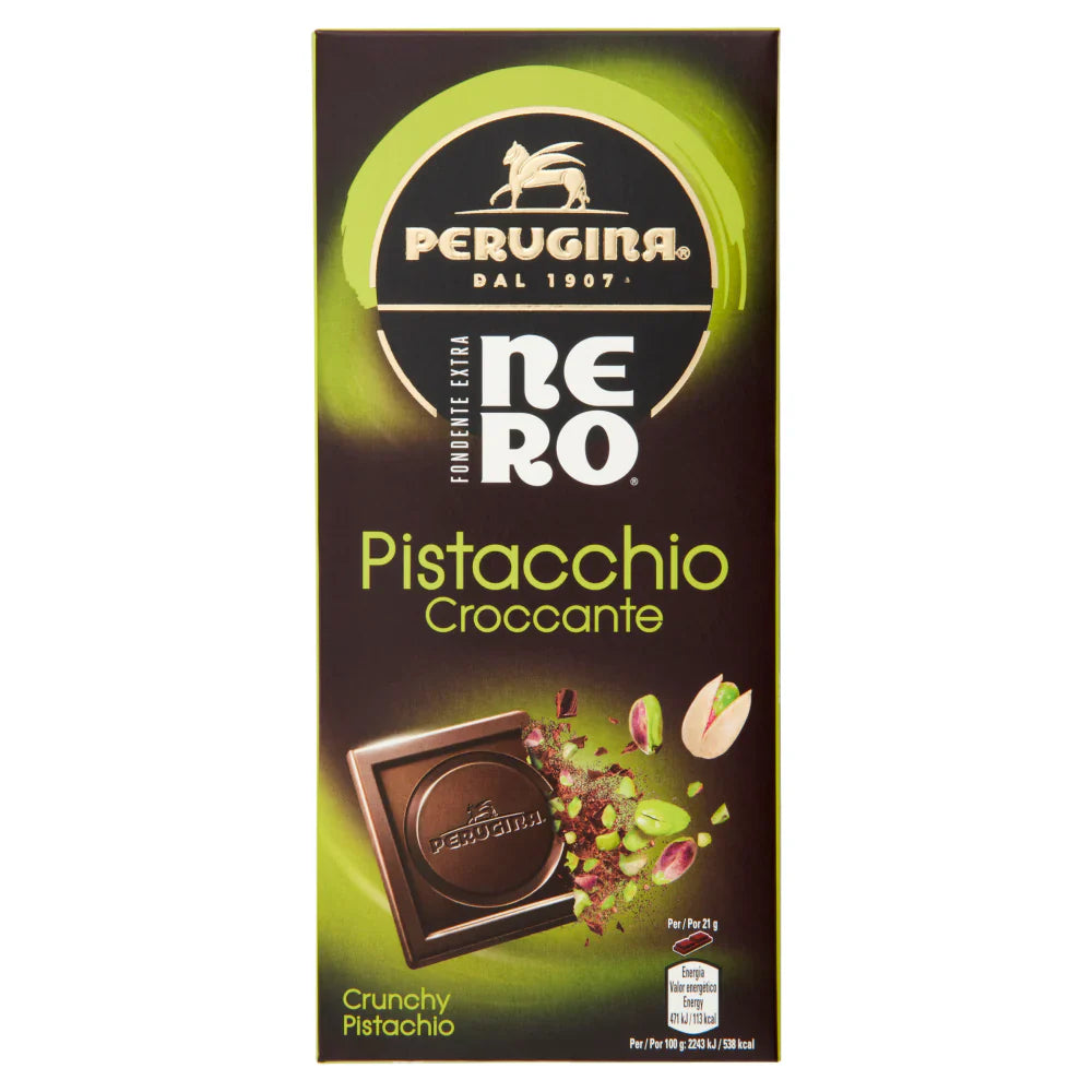 Perugina Nero Tavoletta Pistacchio Gr 85