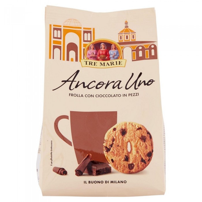 Tre Marie Frollini Con Gocce Di Cioccolato Gr.360