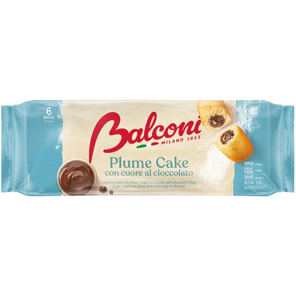 Balconi Plumcake Ripieno Al Cioccolato Gr.240