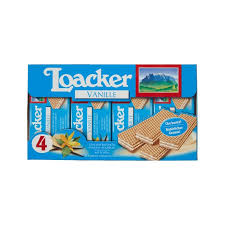 Loacker X4 Vaniglia Gr 180