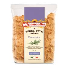 Panealba Sfogliette Dorate Alrosmarino Gr 180