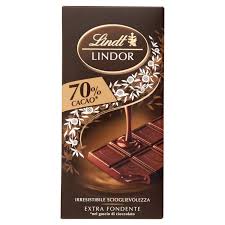 Lindor Fondente 70% Gr 100