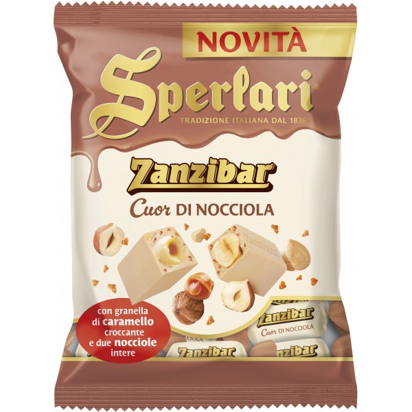 ZANZIBAR TORRONCINO NOCCIOLA GR 117