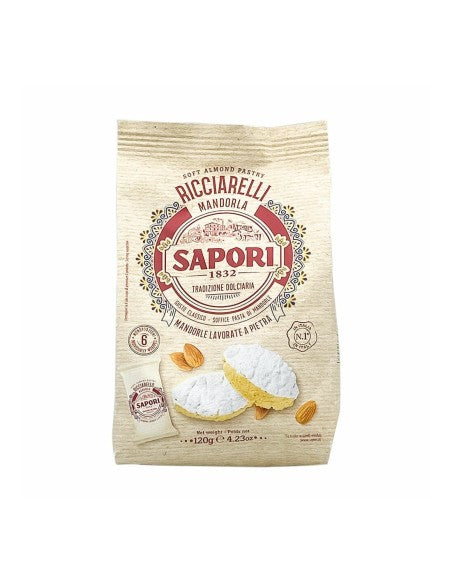 Sapori Ricciarelli Mandorla 120 gr.