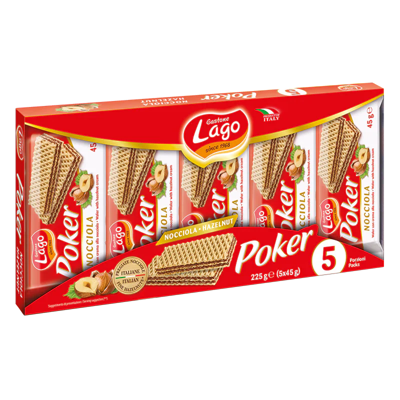 Elledi Poker Nocciola Per 5 Gr 225