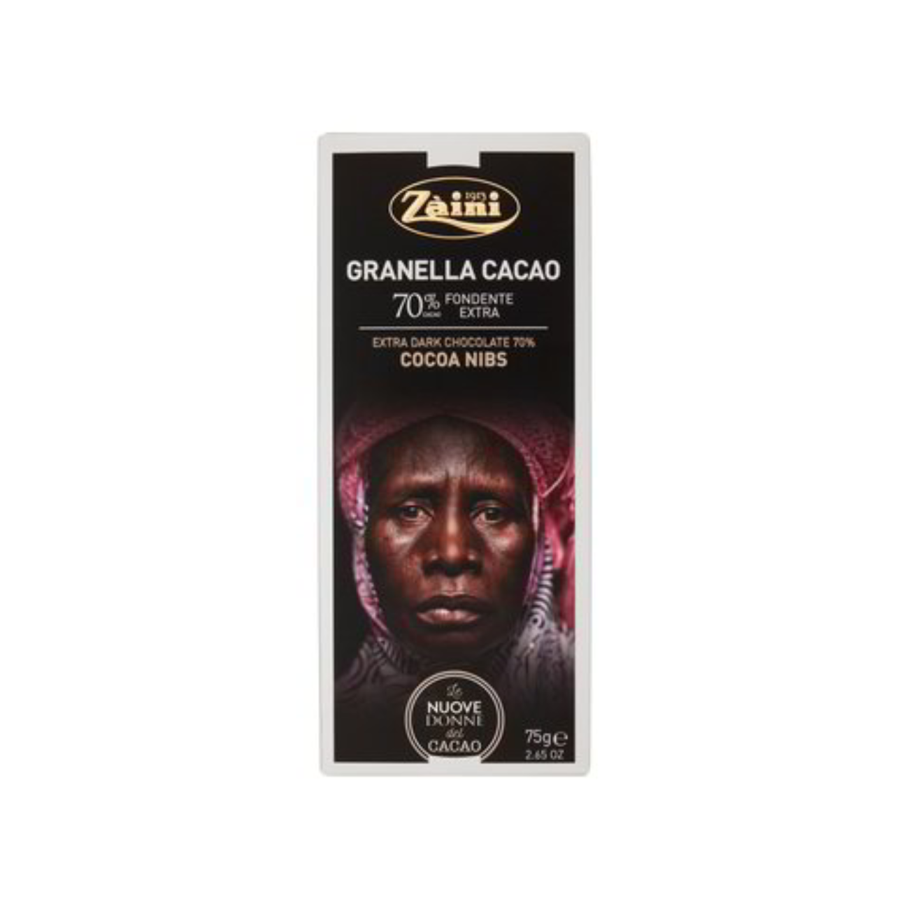 Zaini Tavoletta Di Cioccolatozero Sugar Dark Granella Cacao Gr.70
