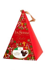 CIOCCOLATTINI PIRAMIDE DI NATALE LA SUISSA 200GR