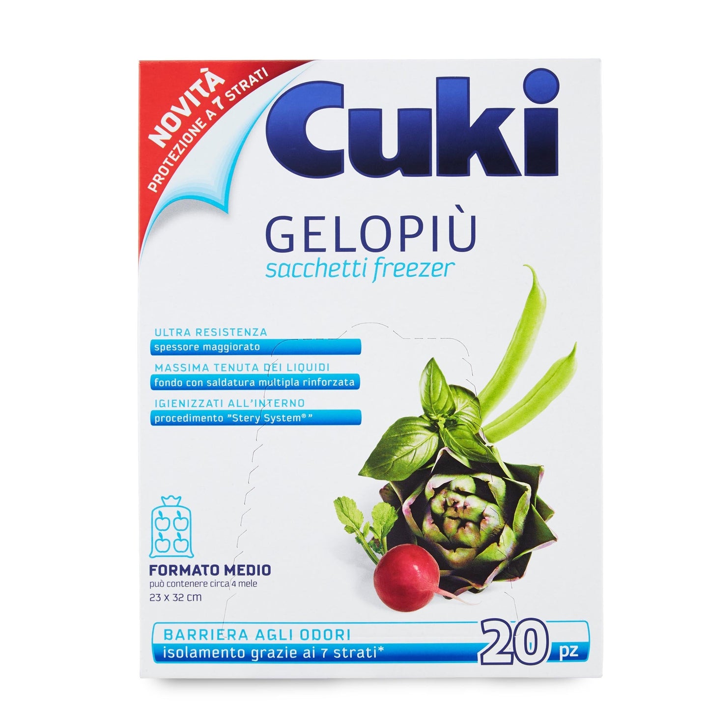 Cuki Sacchetti Gelo Per 20