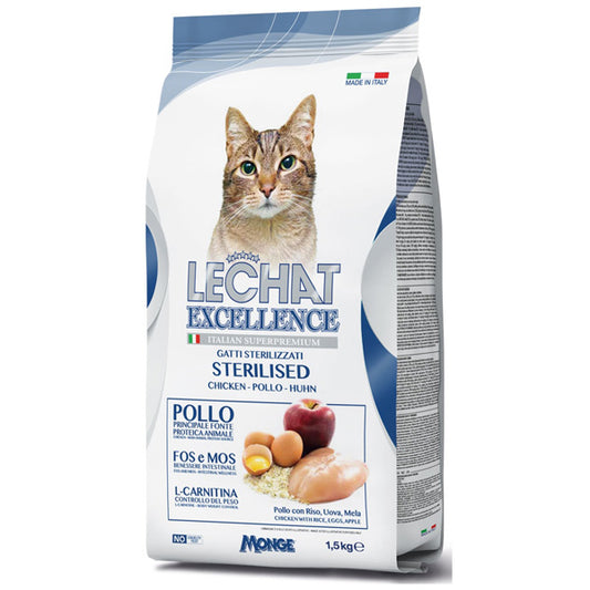 Lechat Excellence Sterilised Pollo Kg 1,5
