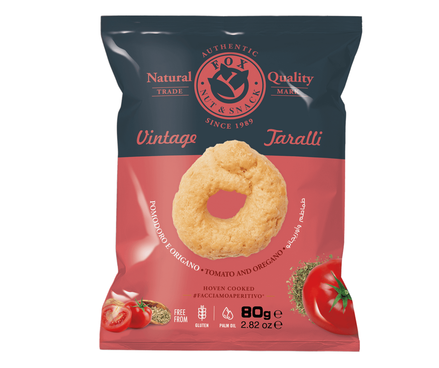 Fox Taralli Chips pomodoro GR 80