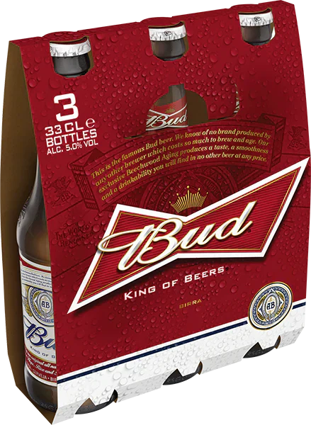 Birra Bud Cl 33X3