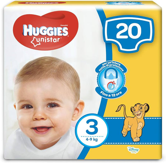 Huggies Uni Media 4-9 Kg