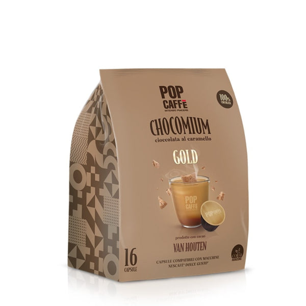 Pop Capsule Chocomium Gold Dolce Gusto X 16