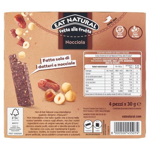 Eat Natural Soft Bars Nocciola X4 Gr.120