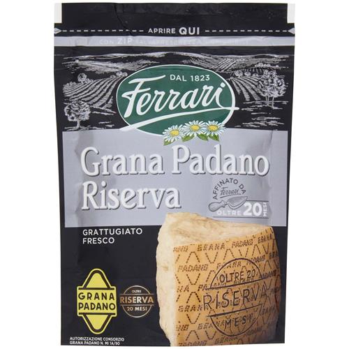 Ferrari Grana Padano Riserva Oltre 20 Mesi Grattugiato Gr.60