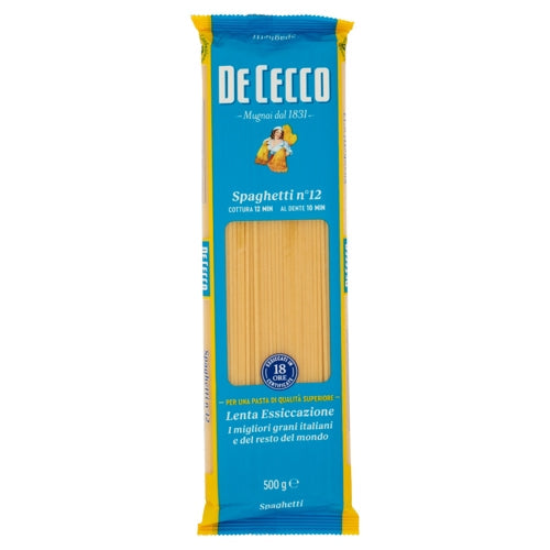 De Cecco Spaghetti N.12 Gr 500