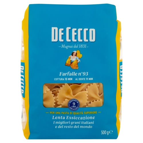 De Cecco Farfalle Nr.93 Gr 500