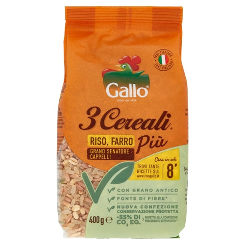 Gallo Riso 3 Cereali Gr 400