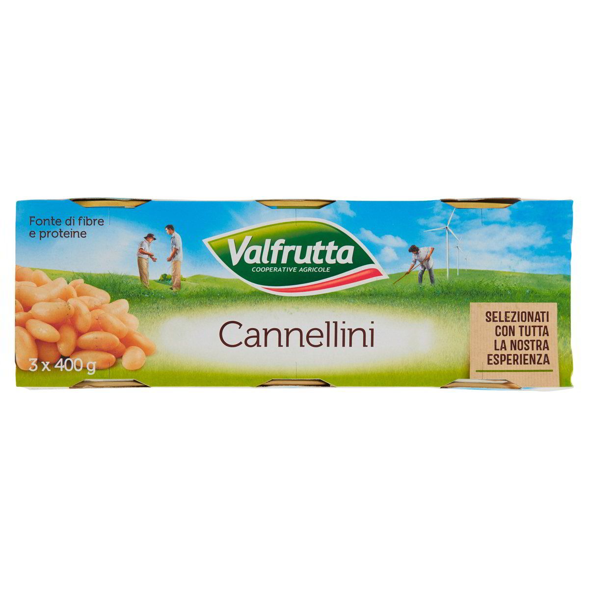 Valfrutta Fagioli Cannellini Lattina Gr 400X3