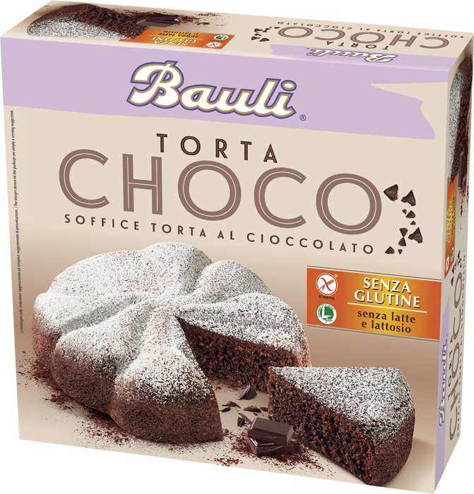 BAULI TORTA CHOCO SENZA GLUTINE E SENZA LATTOSIO GR 420