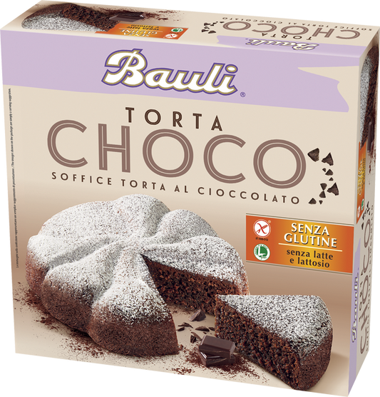 BAULI TORTA CHOCO SENZA GLUTINE E SENZA LATTOSIO GR 420