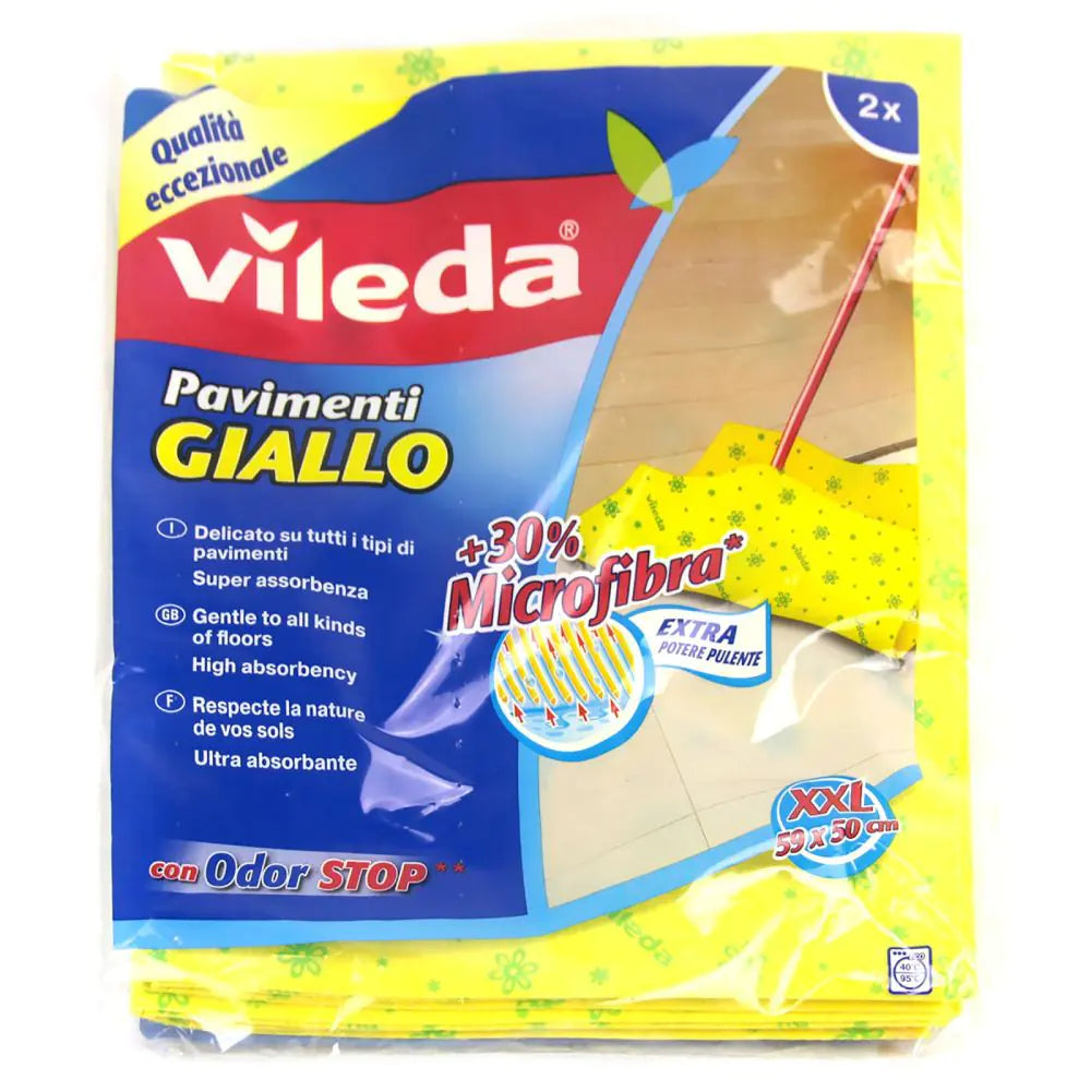 Vileda Pavimenti Giallo Pz 2