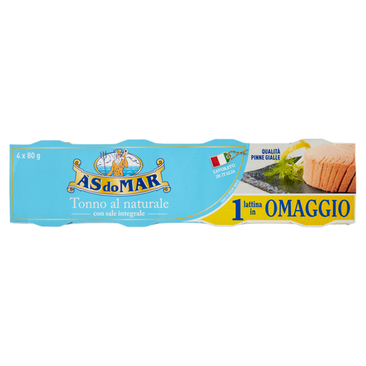 Asdomar Tonno Al Naturale Gr 80X3 +1