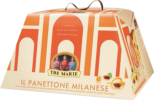 TRE MARIE PANETTONE MILANESE ASTUCCIO KG 1