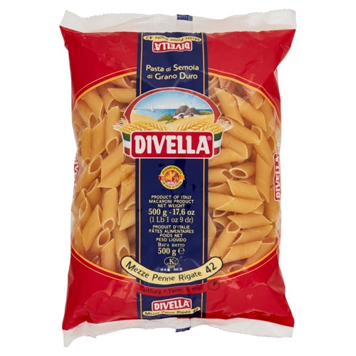Divella Mezze Penne Rigate Gr 500 N 42
